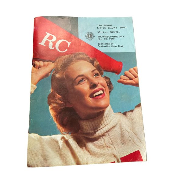 1967 Sevier County High School Football Program Powell Tennessee - Picture 2 of 5